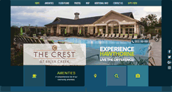 Desktop Screenshot of crestatbriercreek.com